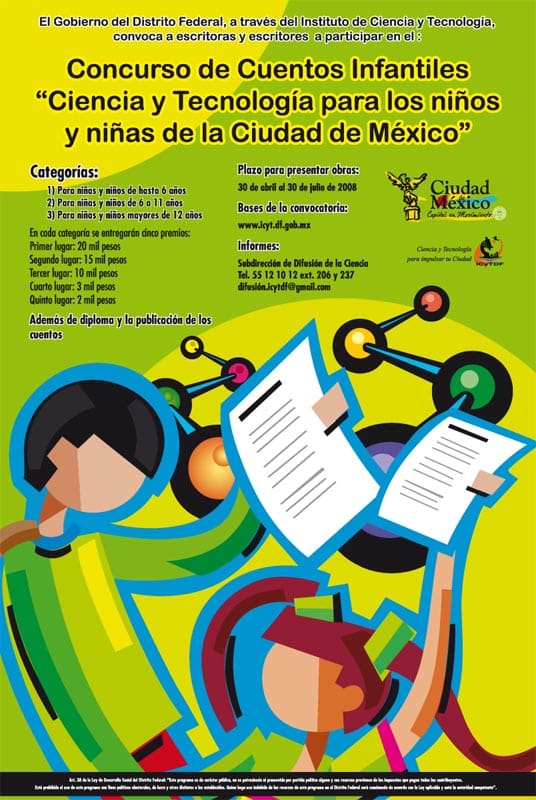 GDF premia a ganadores de Concurso de Cuento Infantil - Artes9