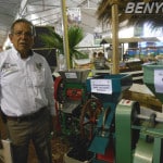 Ingeniero Agrónomo, Jos&eacute; Cruz Ramírez Belío, funcionario del Consejo Hidalguense del Caf&eacute;.