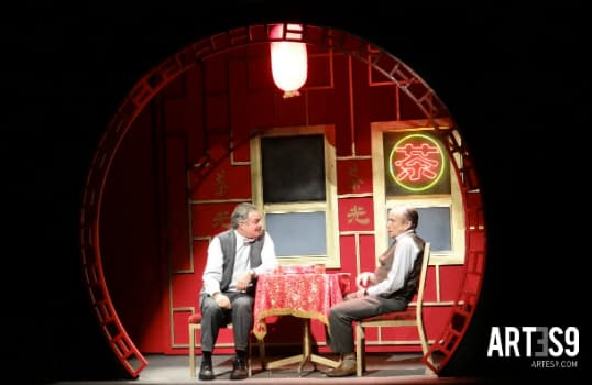 David Ostrosky y Juan Carlos Colombo en una escena memorable./Photo By Maira Mayola