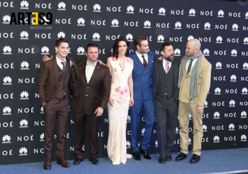 Jennifer Connelly, Logan Lerman y Douglas Booth