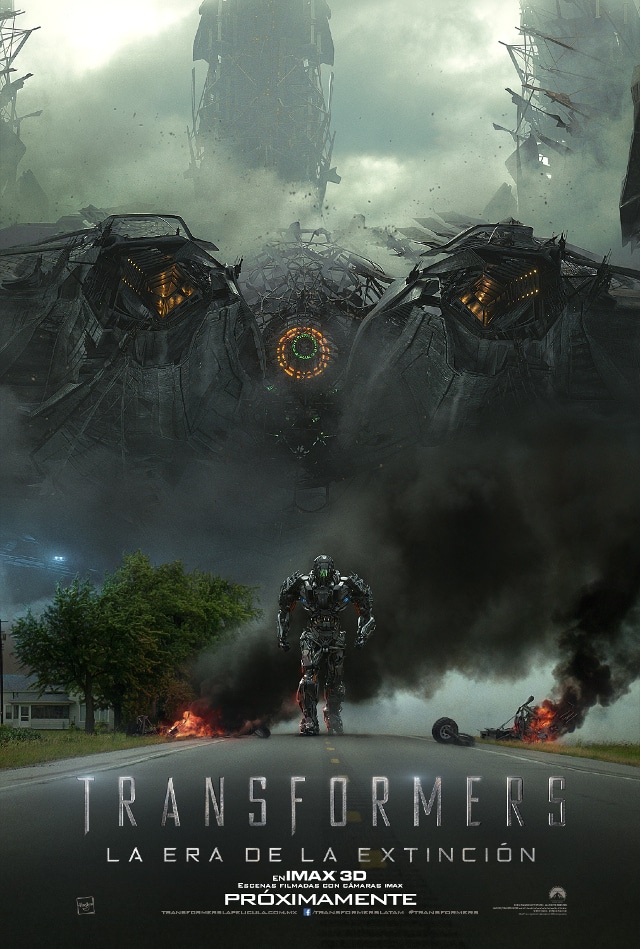 Póster de Transformers: La era de la extinción para su versión IMAX