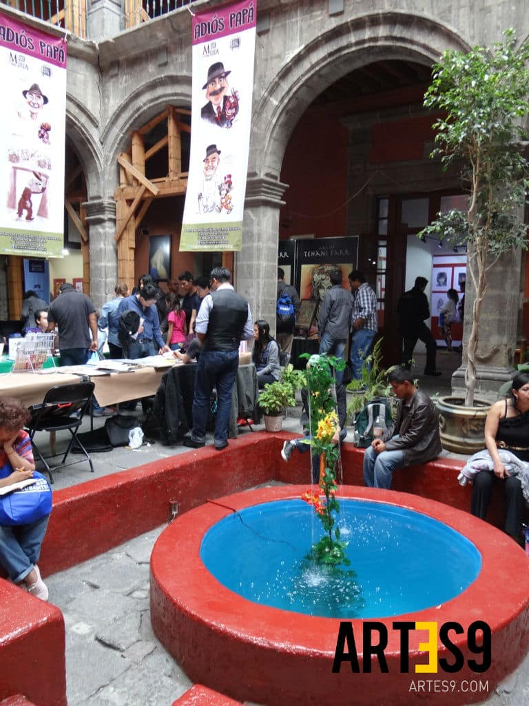 Museo de la caricatura, patio