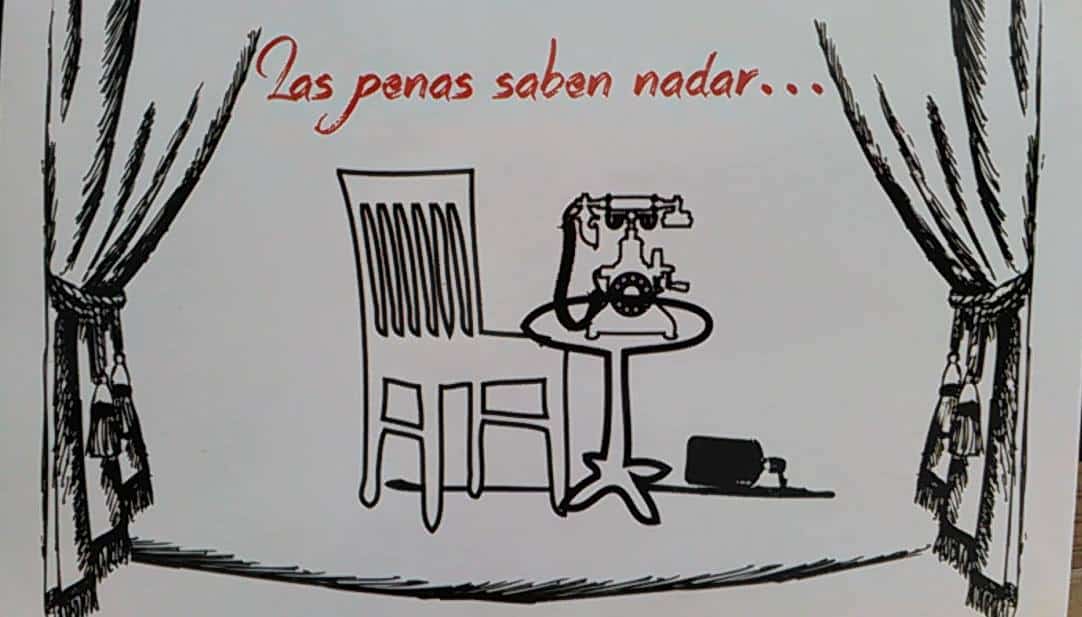 Las penas saben nadar monólogo en el Teatro Carretera 45 Artes9