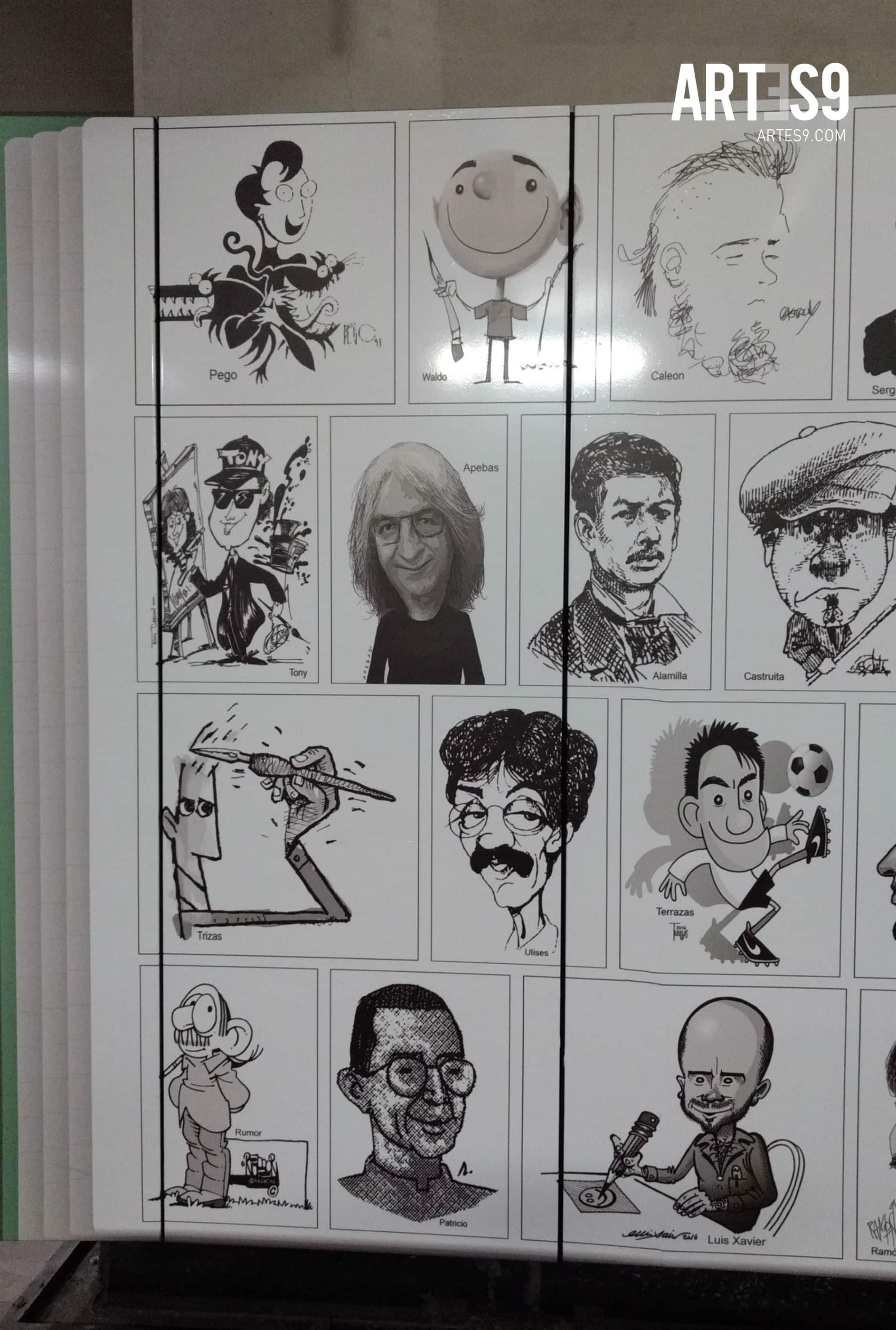 Mural de los caricaturistas