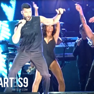Ricky Martin en el Zócalo