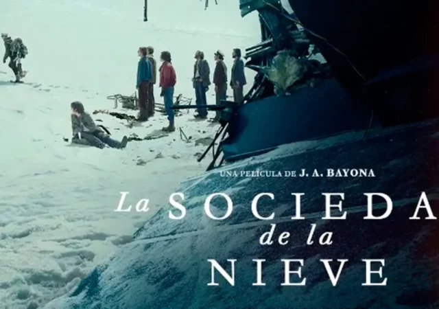 La sociedad de la nieve. Poster
