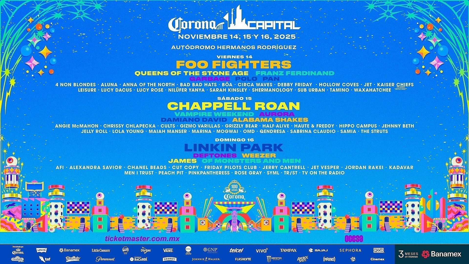 Corona Capital, rompe la barrera del 50% en representación femenina ...
